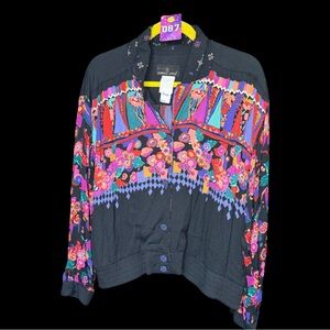 SOLDDDD 🙌🏾🔥 Vintage Carole Little Floral Jacket